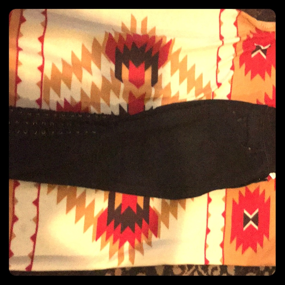 Black 1/4 corset laced skinny jeans